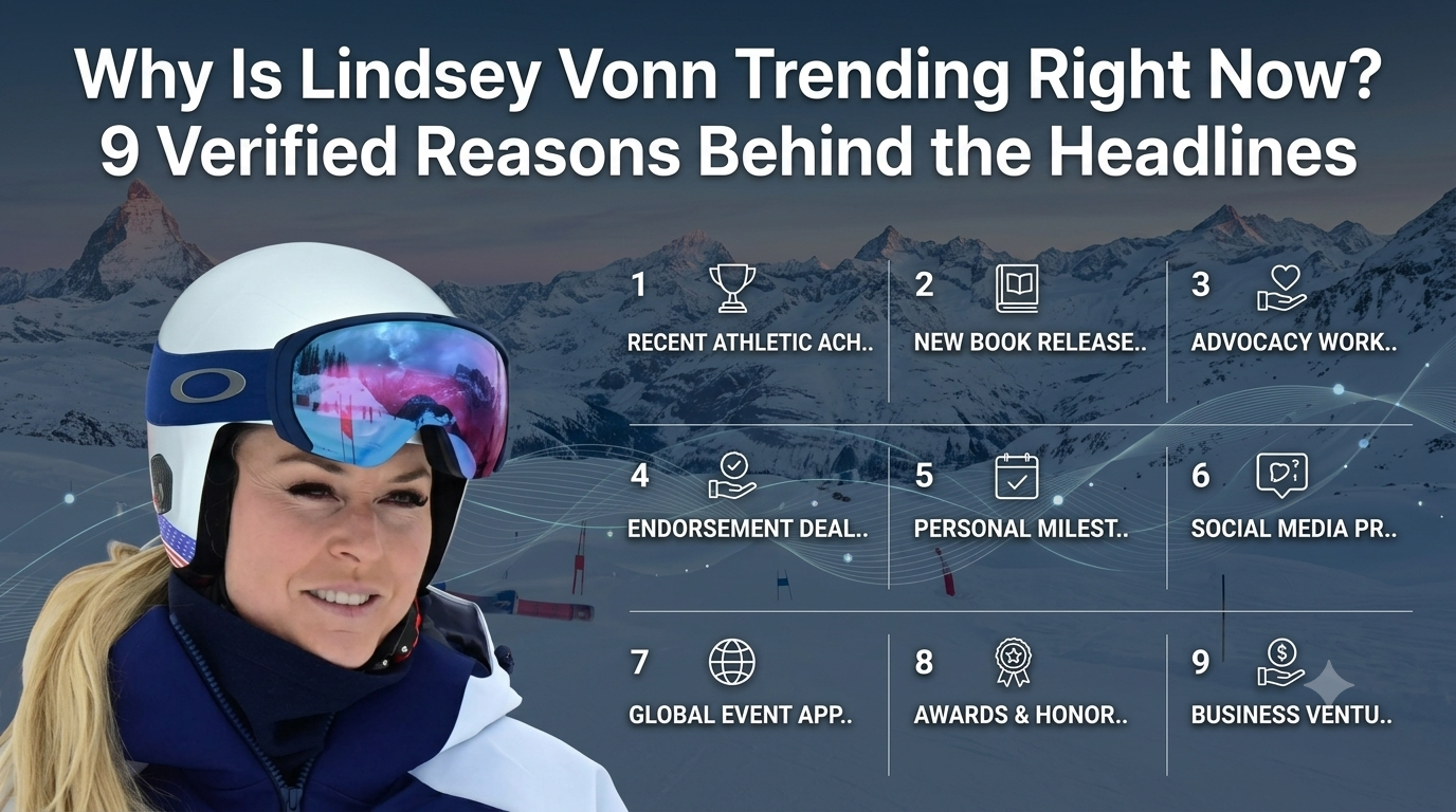 Why Is Lindsey Vonn Trending Right Now? 9 Verified Reasons Behind the Headlines