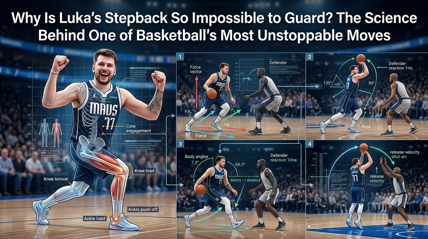 Why Is Luka’s Stepback So Impossible to Guard? The Science Behind One of Basketball’s Most Unstoppable Moves
