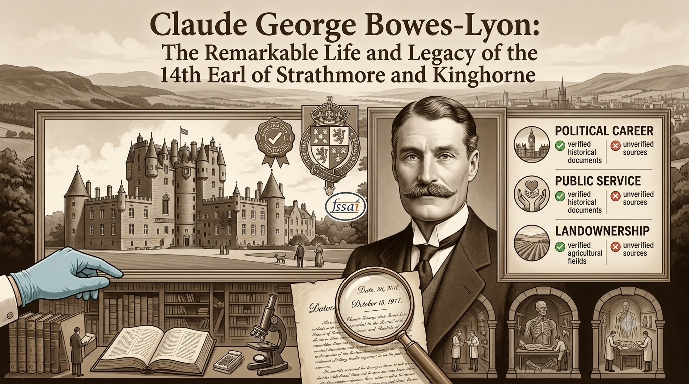Claude George Bowes-Lyon: The Remarkable Life and Legacy of the 14th Earl of Strathmore and Kinghorne