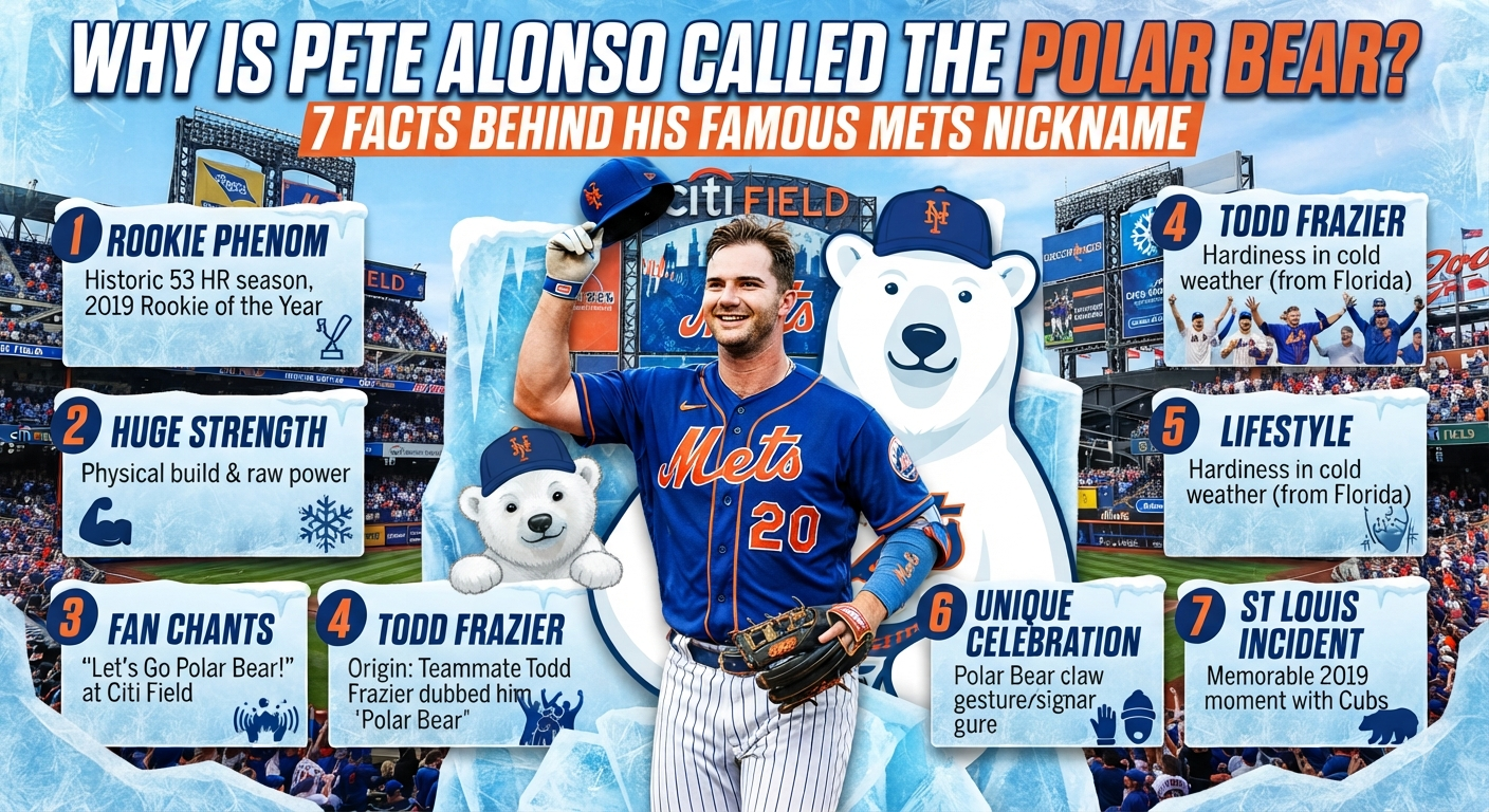 Why Is Pete Alonso Called the Polar Bear? 7 Facts Behind His Famous Mets Nickname