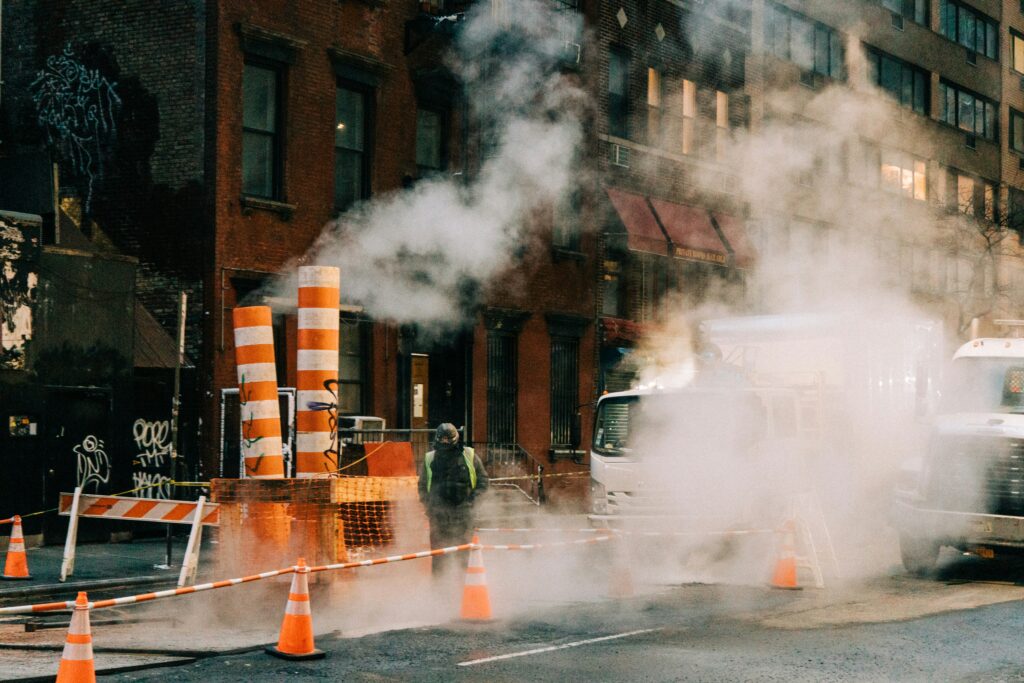 How Can I Get a New Gas Pipeline Connection? What Should I Do to Make the Process Easier? Home connected to a newly installed natural gas pipeline with utility workers completing the final inspection.